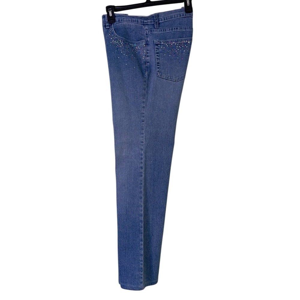 Christine Alexander embellished jeans. Size 10 GUC - Picture 8 of 12